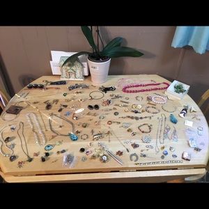Lot of crafty jewelry